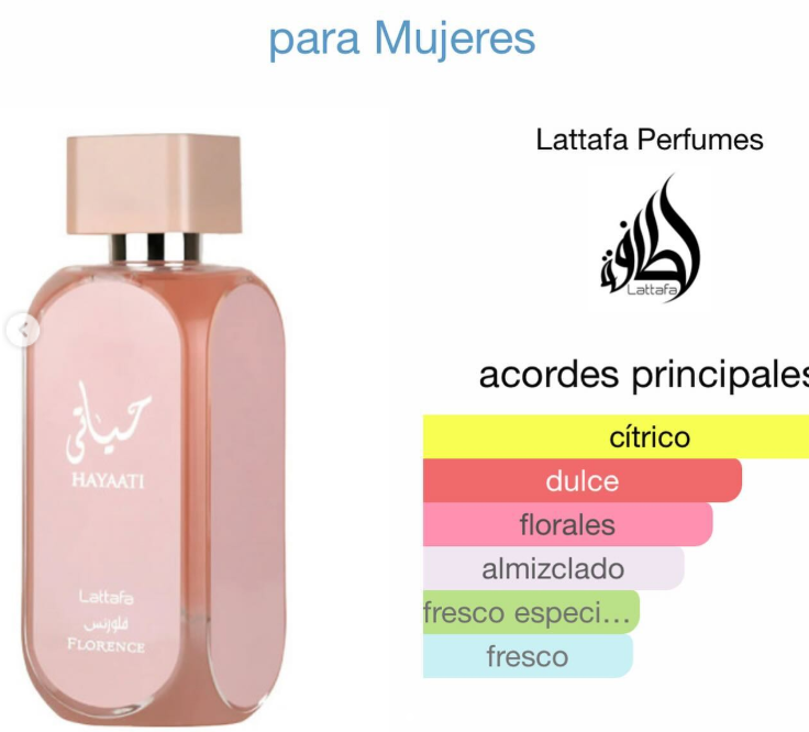 Lattafa Hayaati Florence Edp 100ml Spray