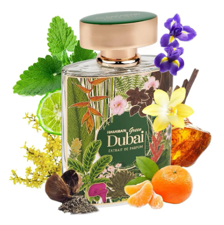 Al Haramain Green Dubai Extrait Parfum Spray 100 Ml
