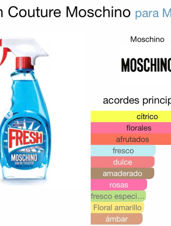 Moschino Fresh Couture EDT 100ml Floral Amaderado Mujer