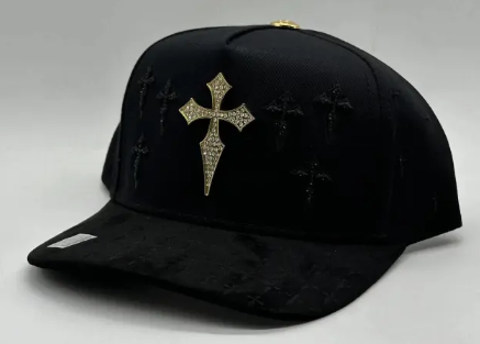 Gorra Cruz Black/gold Big Boss