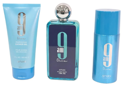 Afnan 9am Dive Set De 3 Piezas 100ml Parfum Hombre Spray 100 ml