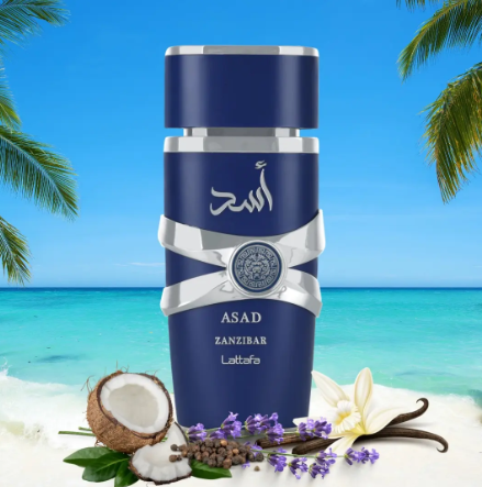 Lattafa Asad Zanzibar Edp Hombre 100ml Spray