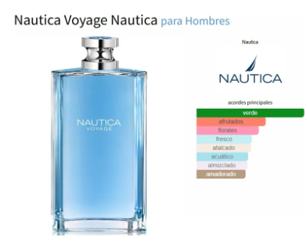 Perfume Nautica Voyage 100ml EDT para Hombre