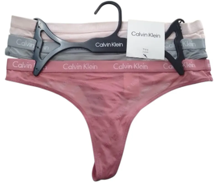 Pack De 3 Tangas Calvin Klein talla S