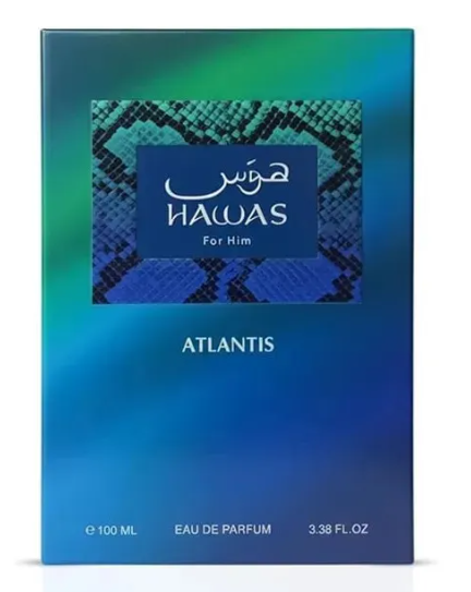 Hawas Atlantis Eau de Parfum Hombre 100 ml