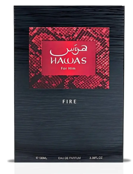 Hawas Fire Para Hombre De Rasasi Edp 100ml